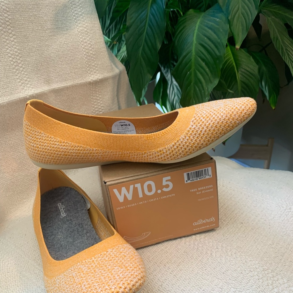 Allbirds Tree Breezers Sol Cream 10.5 NIB